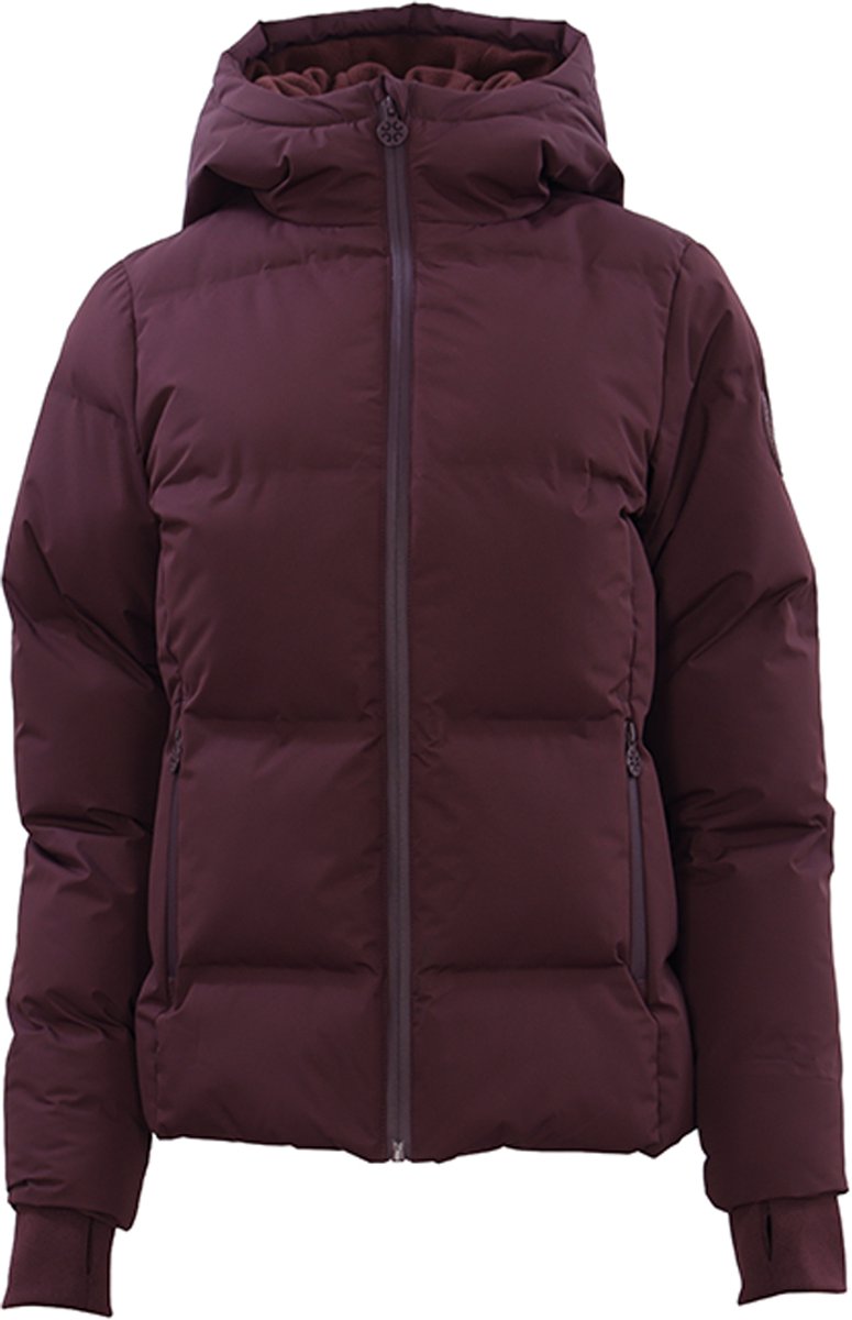 Quur Winterjas Quur Qalix Donkerrood - M