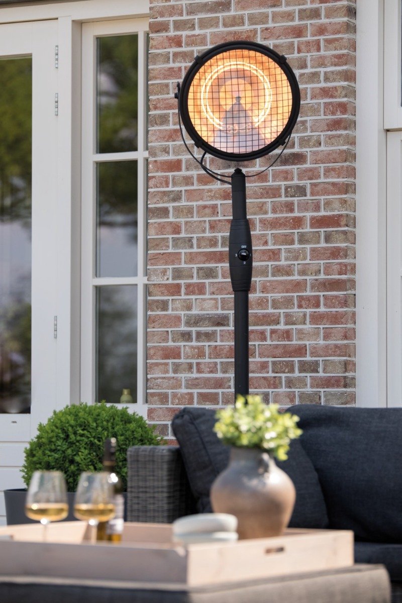 Sunred Indus Bright 2100 W - Freestanding patio heater - Black