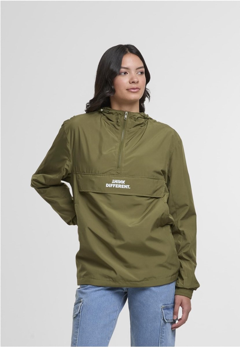 Mister Tee Think Different Basic Pullover Jas XXL Olijfgroen
