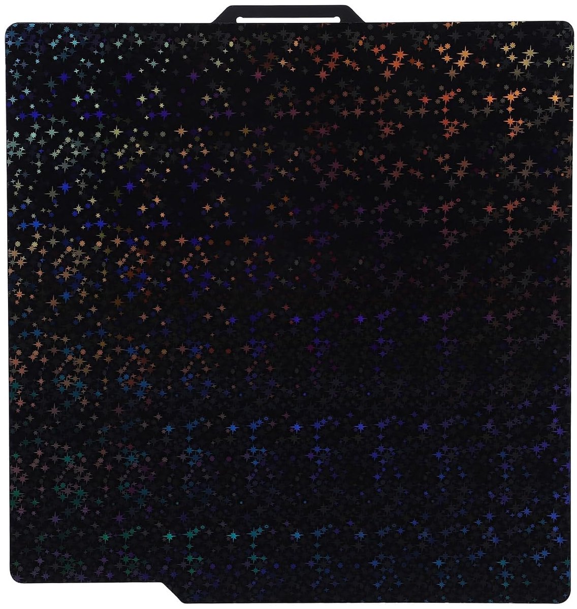 3D-printplaat 257 x 257 mm - dubbelzijdig printbed Flake en Galaxy - flexibele folie van staal - ShopVlot