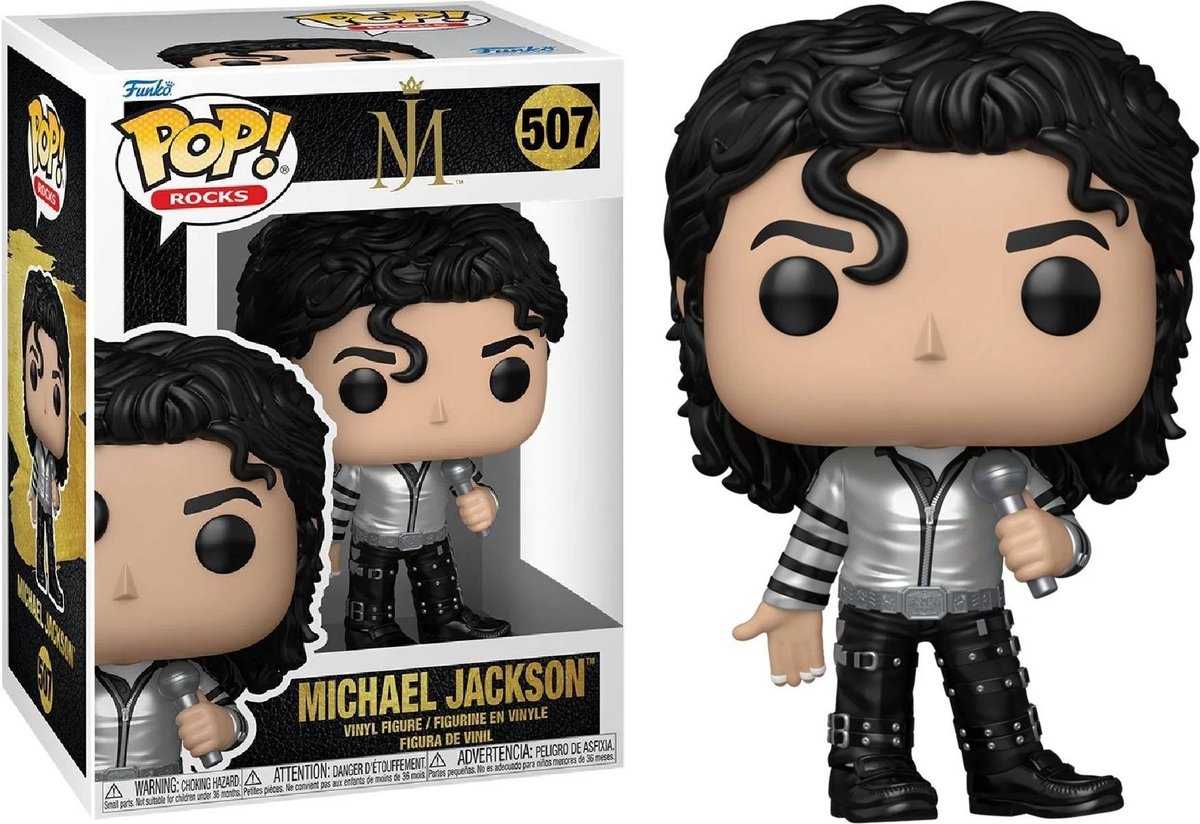 Pop Rocks: Michael Jackson (Metallic) Funko Pop #507 — cadeau in Spellen & Speelgoed - foto 4