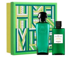 Hermès Hermes Paris Eau D'orange Verte Eau De Cologne 100ml Spray Gel De Baño 80ml