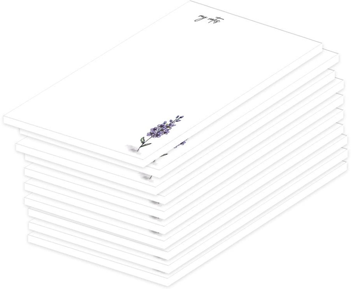 Elzusha - Magnetisch Notitieblok A7 - 10 Stuks