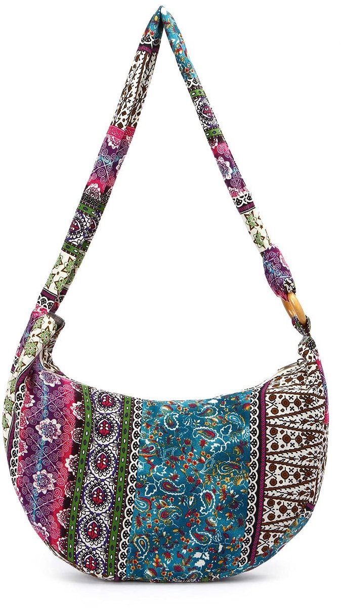 Elzusha - Lichtgewicht Bohemian Schoudertas voor Vrouwen