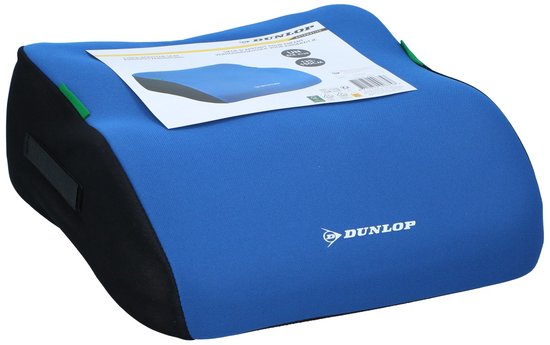 Dunlop Stoelverhoger/autozitje voor kinderen - blauw - 15 x 31 x 39 cm - kunststof van Dunlop — afbeelding 4