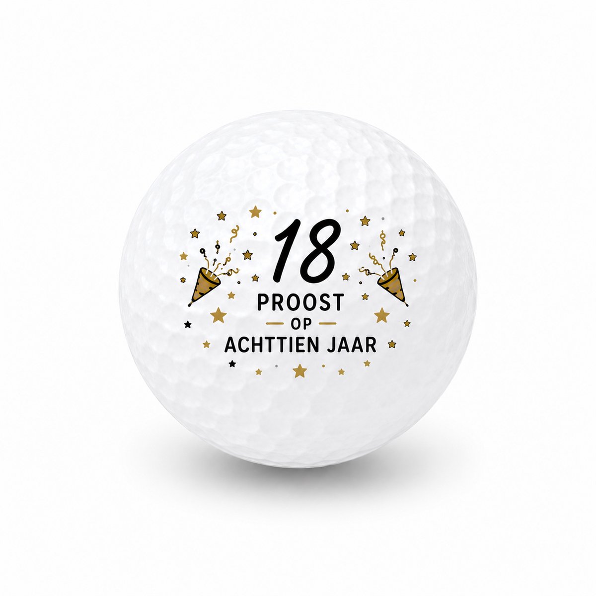 Wilson Golfballen 18 Jaar - Verjaardag Golf Cadeau - 15 stuks - Golfbal met Opdruk