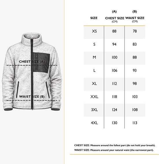 Slade Colorado Pile Hood Jas – Herenjas – Maat XL