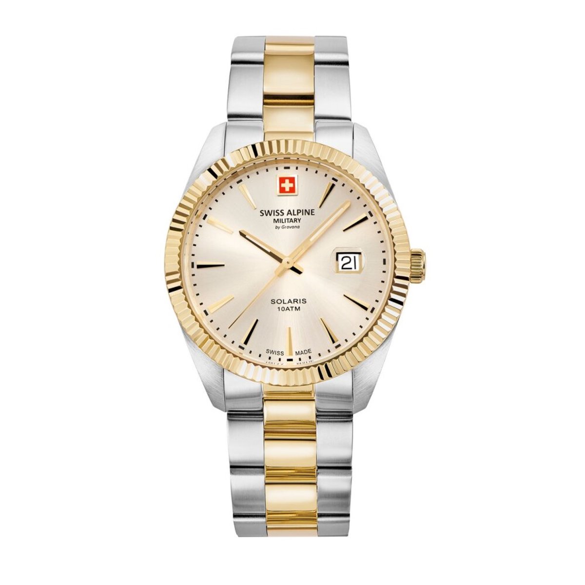 Swiss Alpine Military - 7016.1142 - Polshorloge - Heren - Kwarts - Solaris