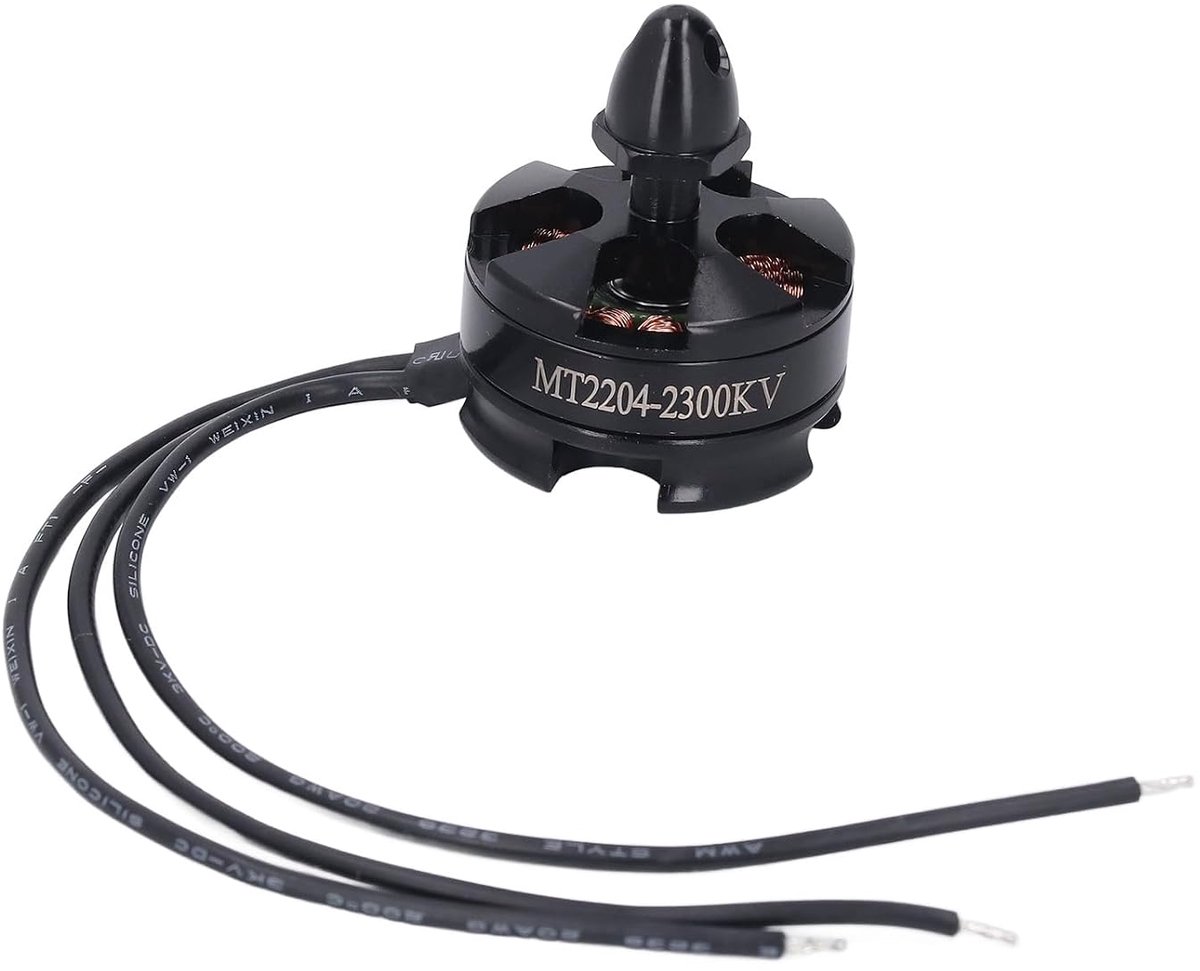 MT2204 2300KV RC FPV Drone Brushless Motor, 0.112 Ohm RC Motor, Maximum Thrust 420g, Drone Motor for QAV 180 210 250 - ShopVlot