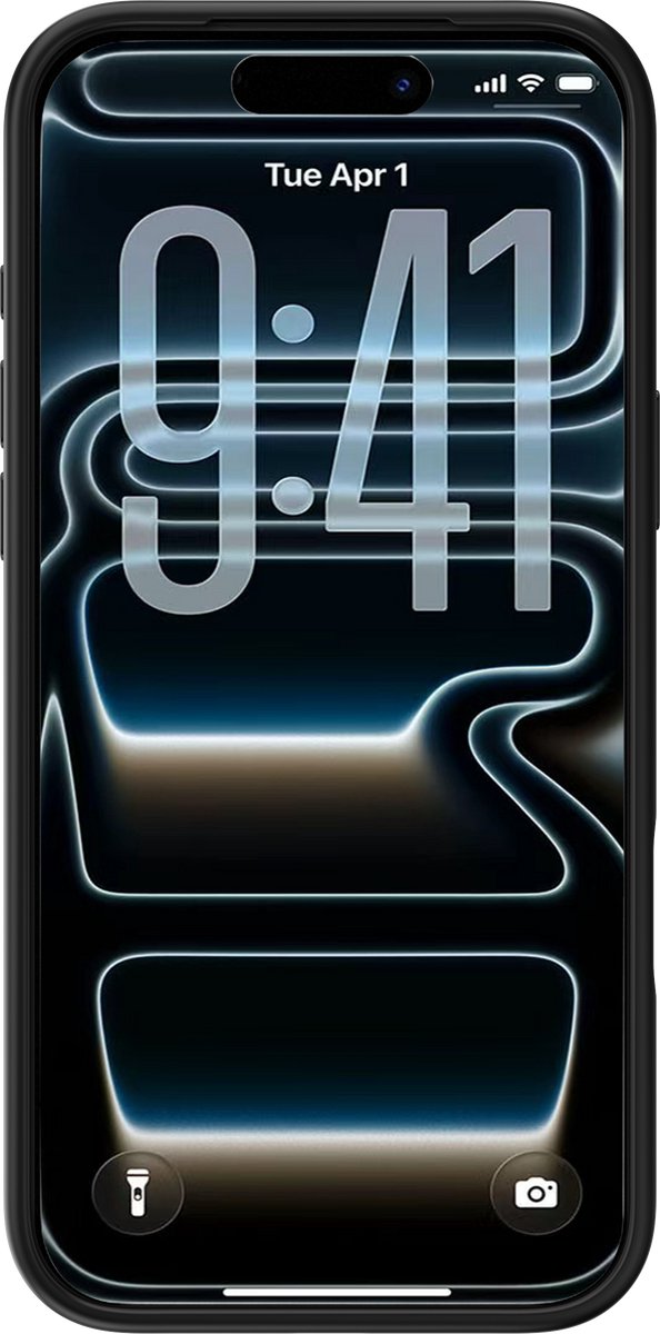 BeHello iPhone 18 Pro Max / 17 Pro Max Liquid silicone case zwart