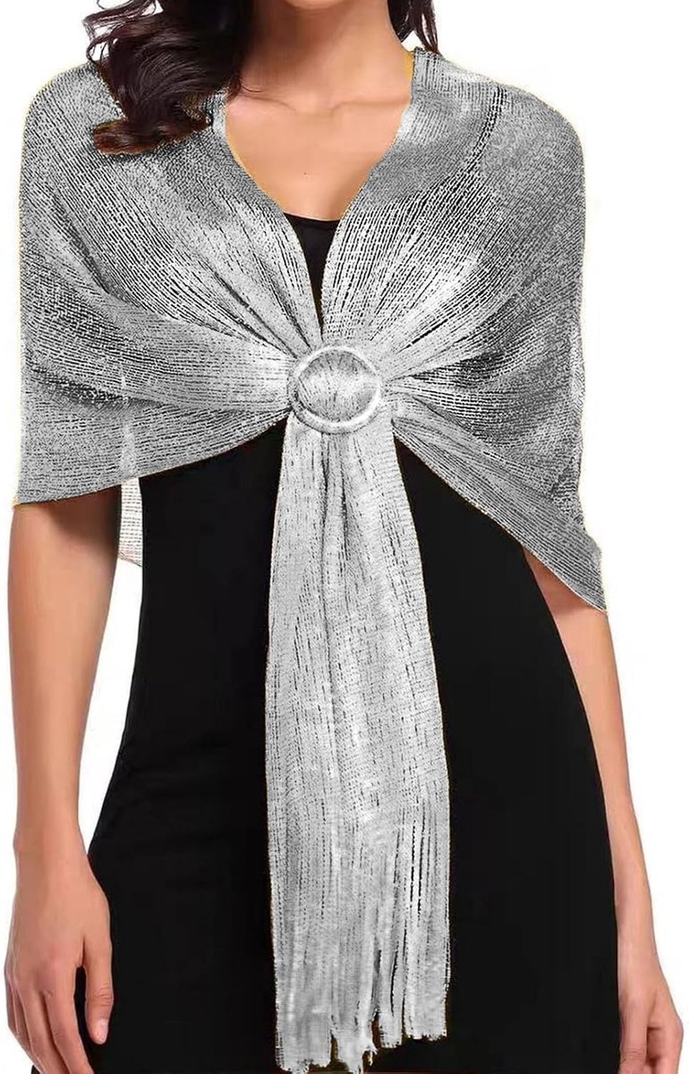 Sjaals en omslagdoeken met gesp voor avondfeest, elegante accessoires voor jurken en bruiloftsfeesten, perfecte sjaals en wraps voor avondjurken, gesp