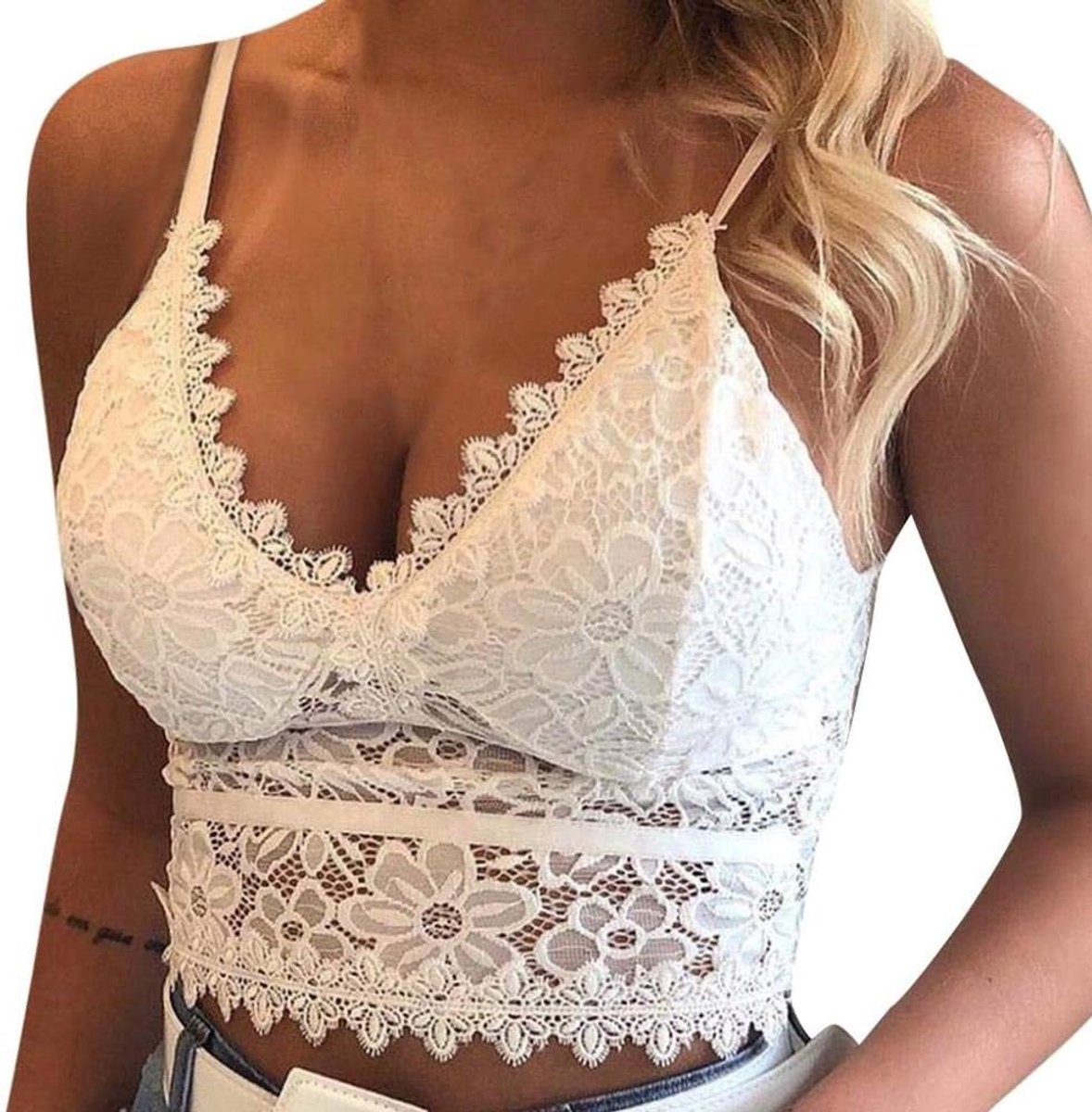 Dames Vrouwen Draadloze Beha Ondergoed Sexy Lingerie Porno Hol Nachtkleding Kostuum