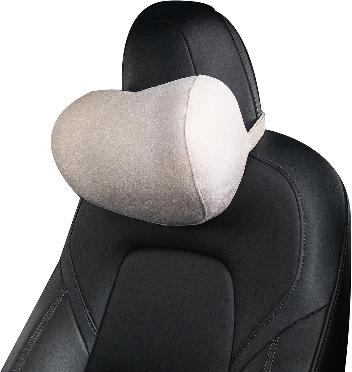 Wolkenzacht traagschuim, ergonomisch en universeel voor autostoelen, onmiddellijke ontspanning (beige)