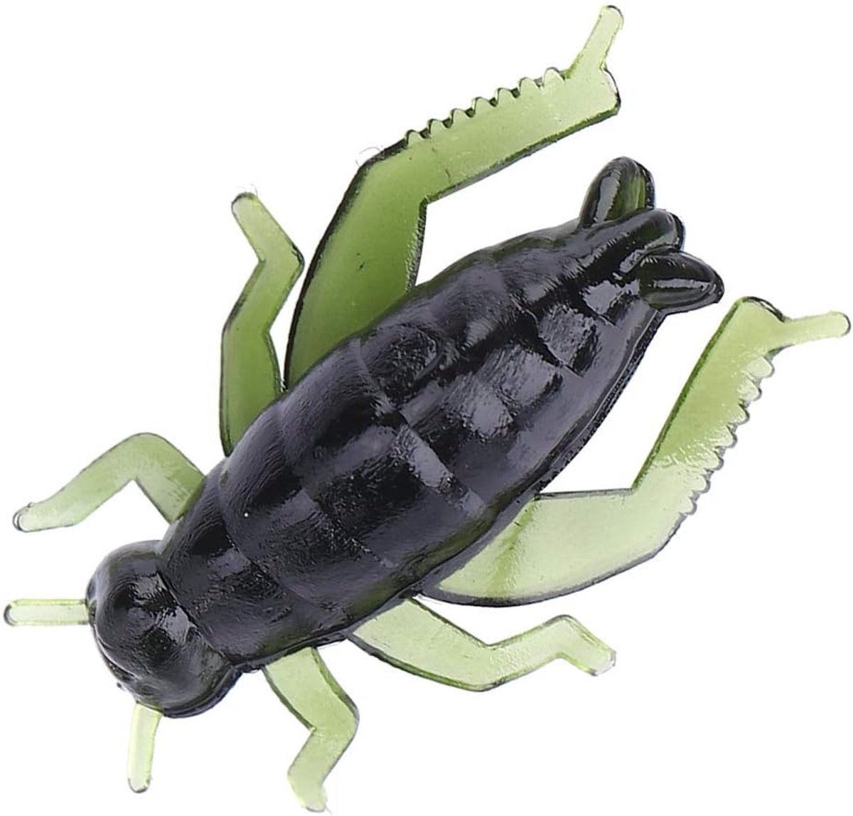 Cricket van kunststof, 50 stuks kunstaas van siliconen, zachte insecten, zacht aas, draagbaar aas, aanvaller, visuitrusting