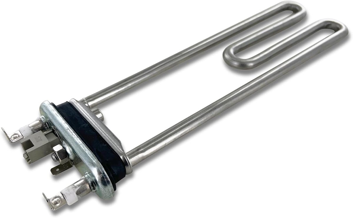 SnelShoppen - DL-pro Verwarmingselement Wasmachine met Temperatuursensor - Geschikt voor Beko 2863403100 - 240 mm Diepte - Flens 70 x 18 mm - Voor Was