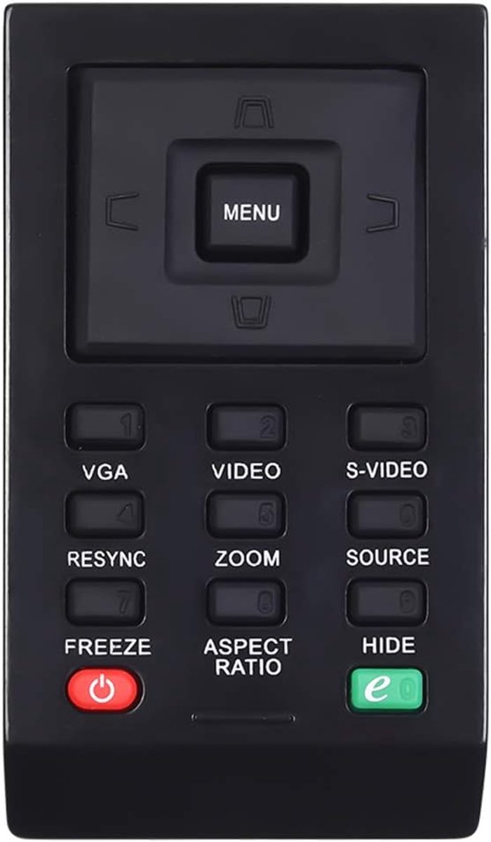 Afstandsbediening A-16041/ VZ.JBU00.001 voor Acer projectoren H110P, P1163, X110P, X112, X1161N, X1161P, X1161PA, X1161PN, X1163, X1163N, X1261P, X1261PN, X1263