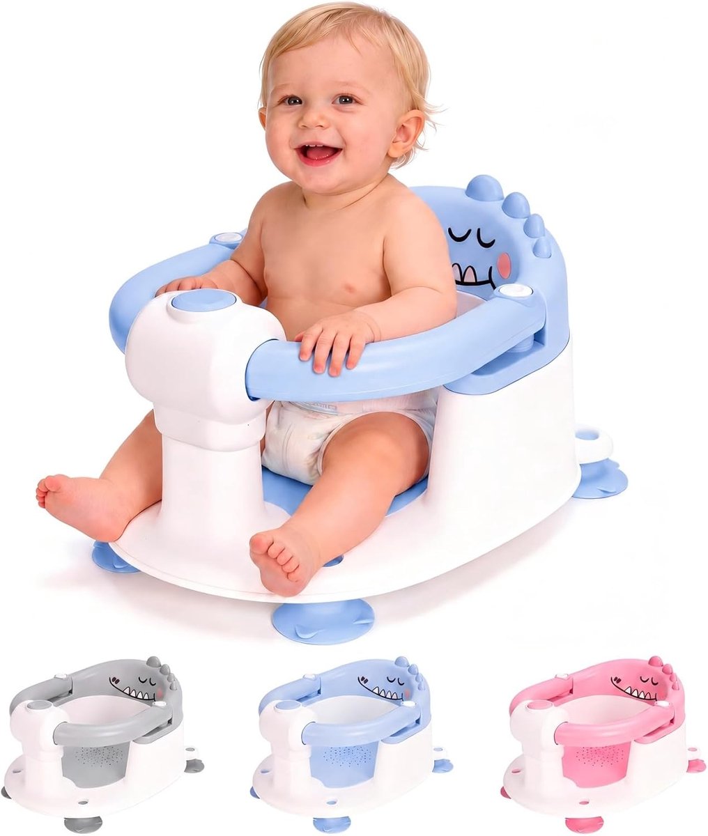 Badzitje voor baby's (blauw)