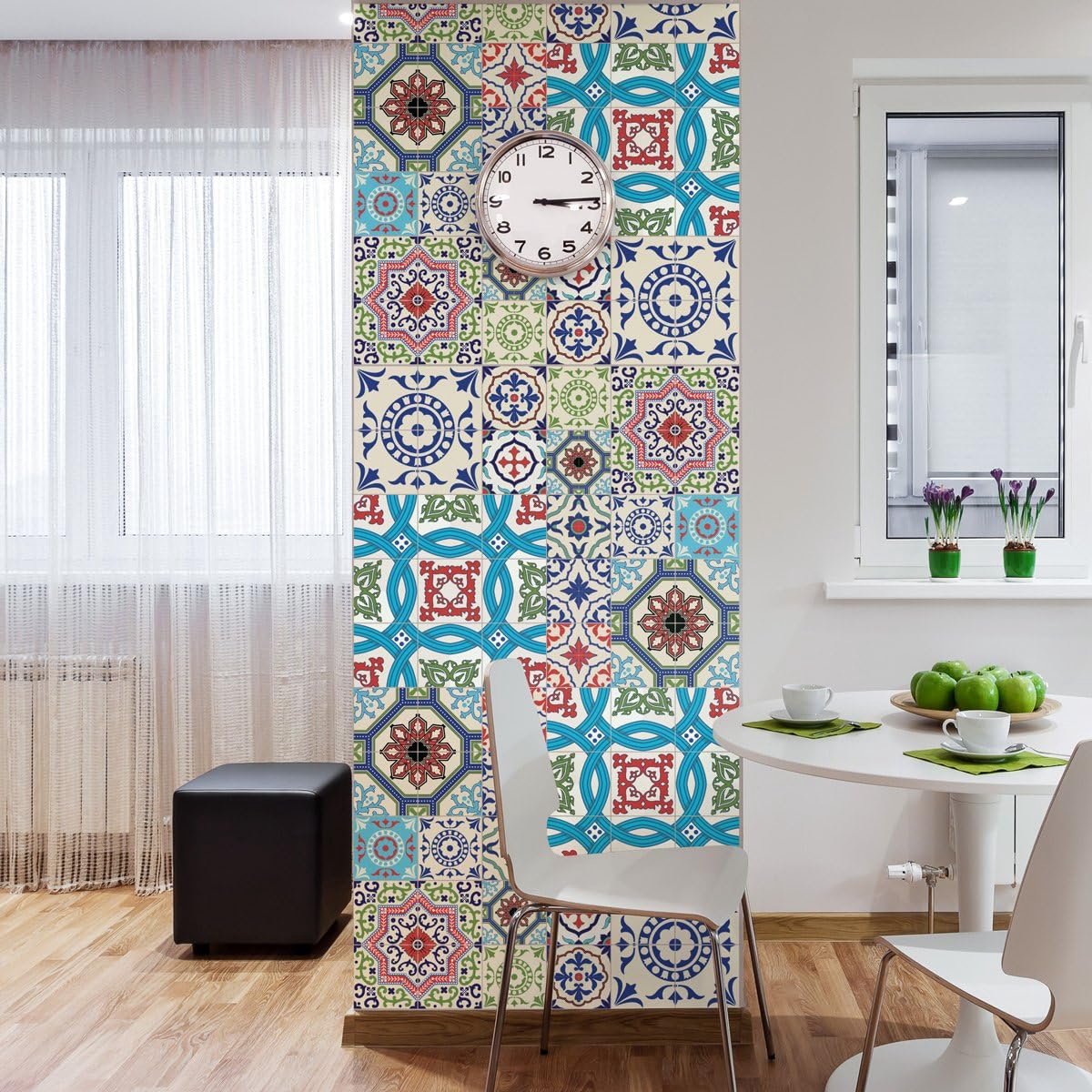Stickers voor wandtegels Azulejos 10 x 10 cm Saus