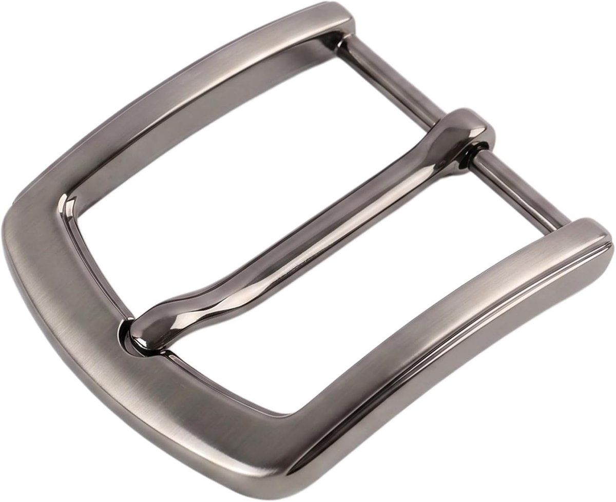 Riemgesp 40 mm van zamak, vierkante vorm voor dames en heren, binnenafmetingen 4 x 4,7 cm, gewicht 50 g, verwisselbaar - ShopVlot