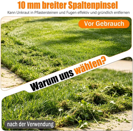 4 stuks Voegenborstelset,compatibel Multibrush en Weedbrush,Ø 10 cm - ShopVlot — afbeelding 3