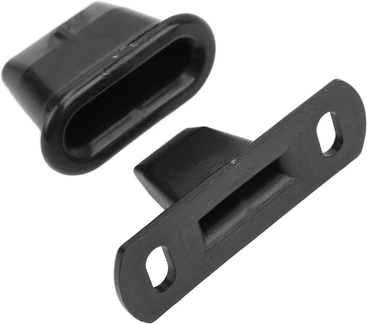 2 Pieces Sliding Door Locator Set OEM Numbers 904637 Black ABS Sliding Door Locator Kit Replacement Compatible with - ShopVlot