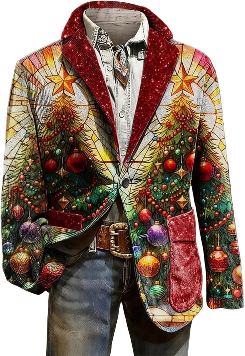 Eigentijdse gekerfde jas, ideaal voor feestdagen, formele en zakelijke outfits, met smalle pasvorm en moderne stijl.