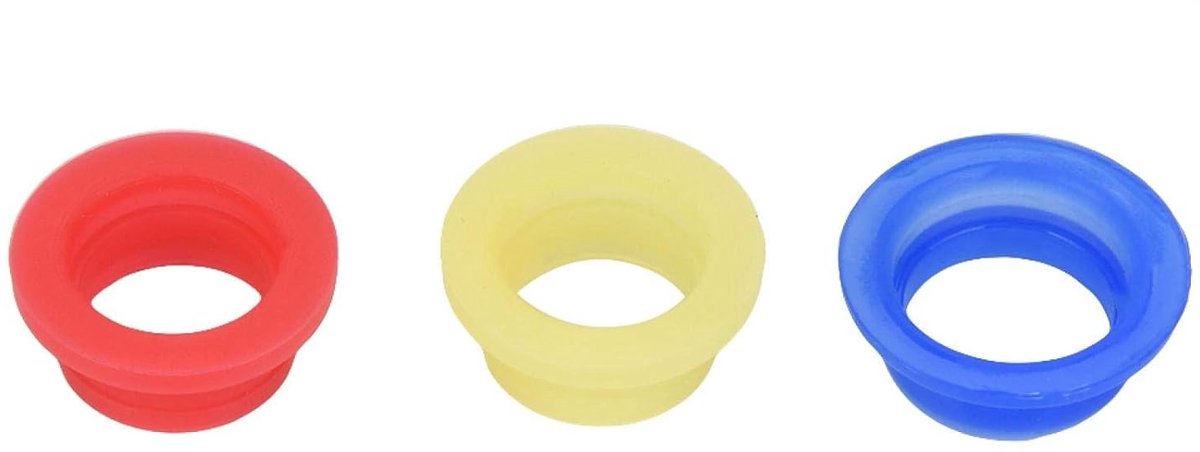 3 Stuks Siliconen Pakking 3 Kleuren Zachte Motor Uitlaatpijp Joint Adapter Voor Hsp 1/8 Nitro Auto Motor Uitlaatpijp Joint Pakkingen Accessoires