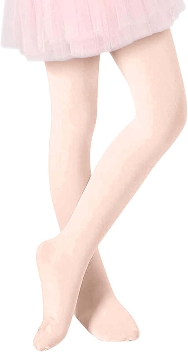 Panty voor dans, ballet, meisjes, kinderen, elastisch, ondoorzichtig, comfortabel, zacht, ademend, klassiek, gymnastiek, licht, katoen, dagelijks gebruik, rekbaar, A48