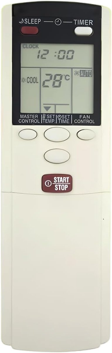 Vervangende afstandsbediening voor Fujitsu airconditioner AR-DL8 AR-DL9 AR-DL10 AR-DL10 AR-DL12 AR-DL3 AR-DL2 AR-DL4 AR-DL5 AR-DL6 AR-DL7