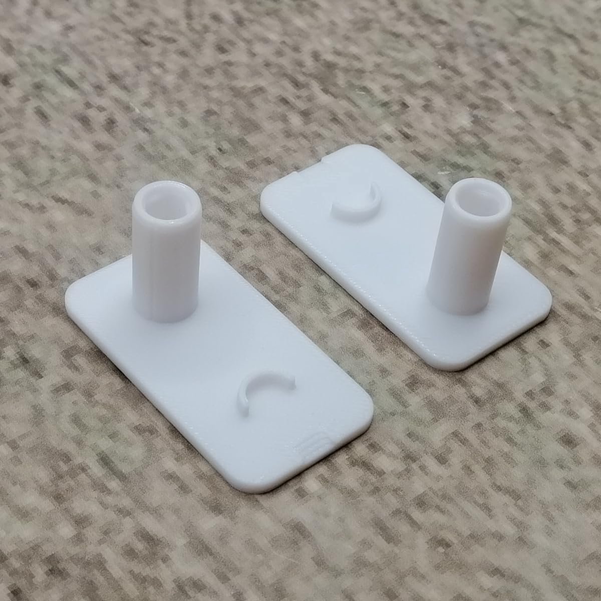 Vervangclips voor radiatorcover - Wit - Set van 2 - Geschikt voor Kermi Type 11-33 - ShopVlot
