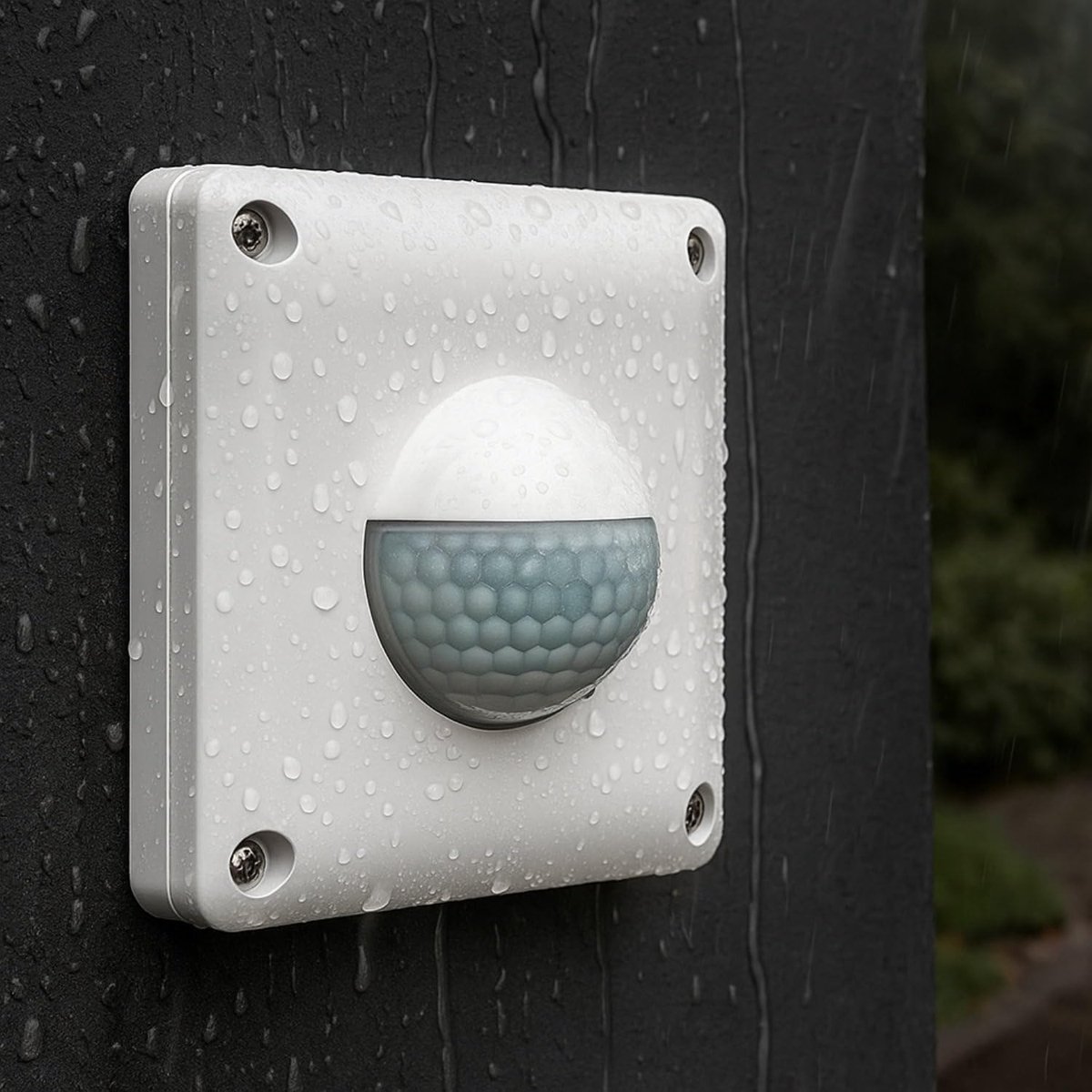 Flush-mounted IR motion detector IP65 - suitable for LED - ShopVlot