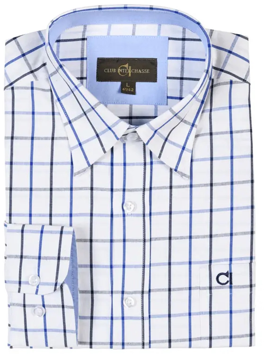 Shirt Club Interchasse Mercure Blauw