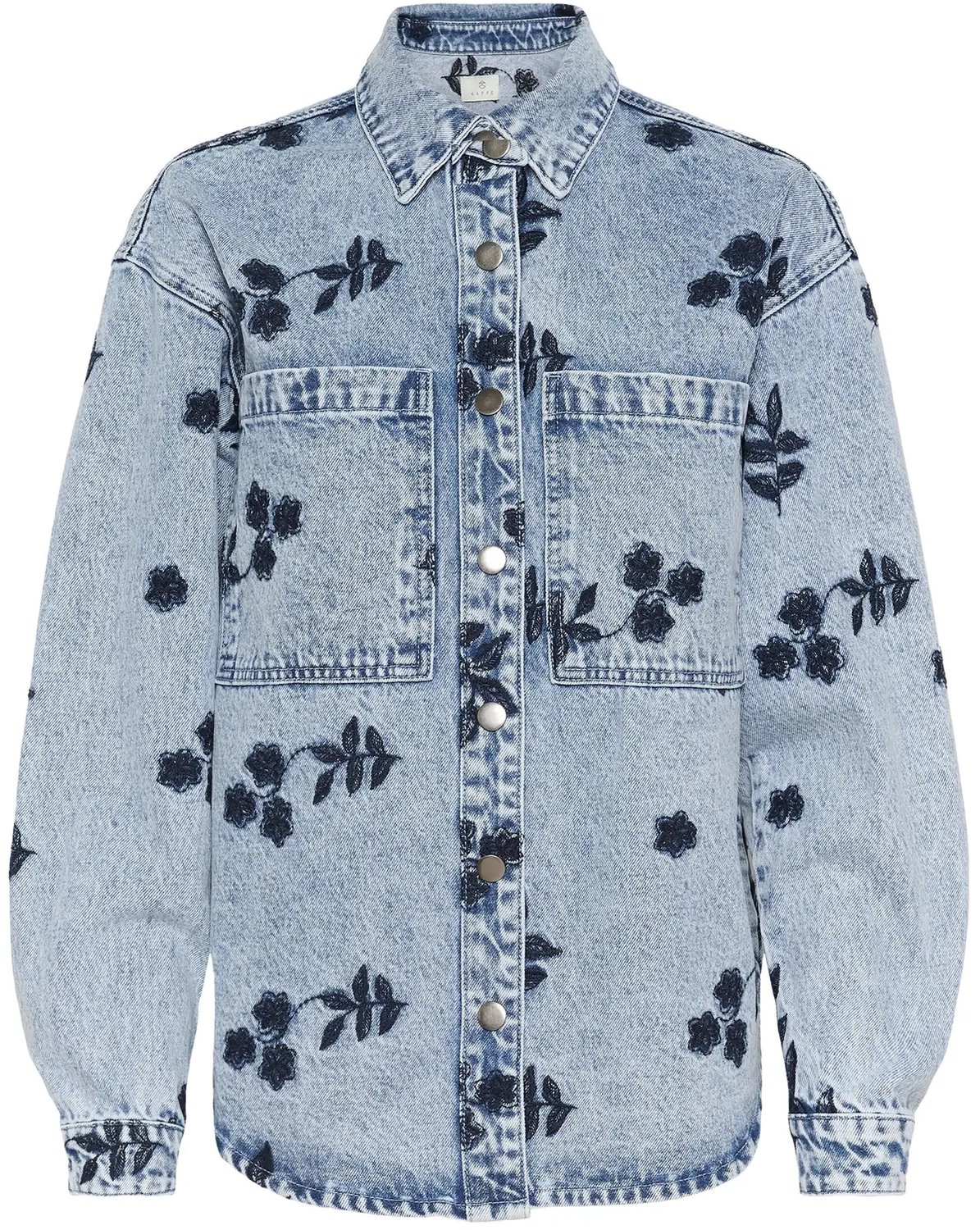 Dames spijkerjack KAFFE Babena Marineblauw