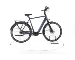 Gazelle Chamonix C5 HMS Elektrische citybike Shimano Accu 630Wh 28" blauw Pro