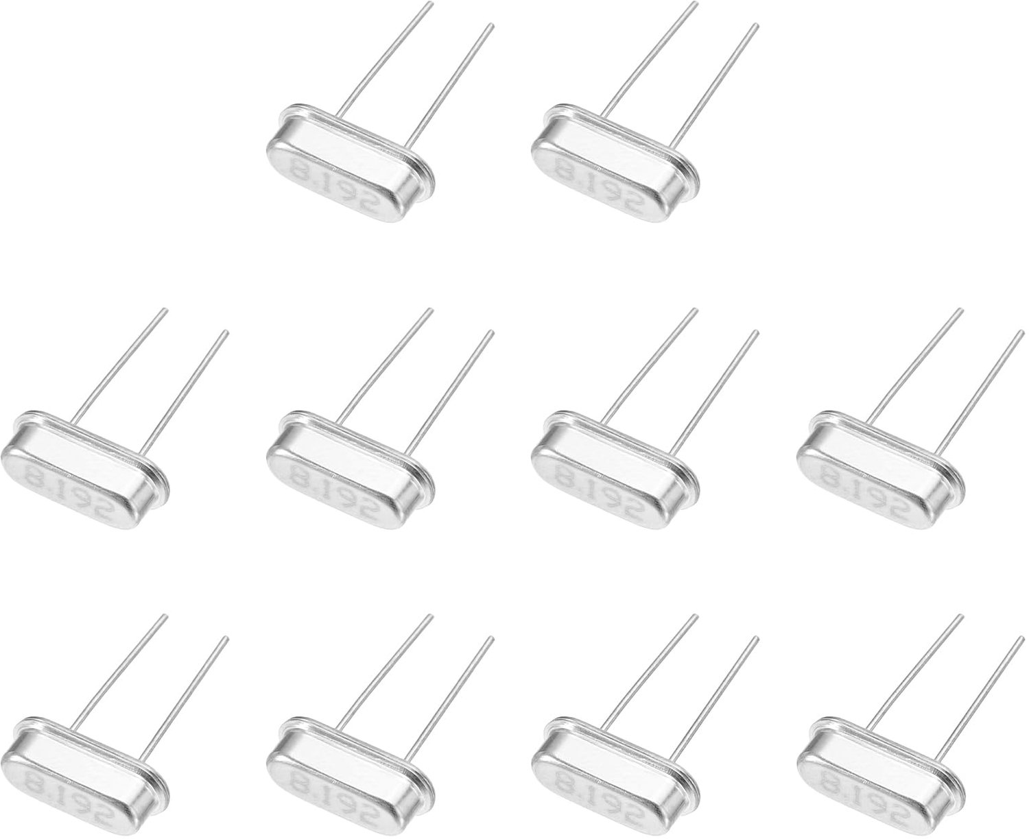 Kwartsoscillator 8,192 MHz - 10 stuks - HC-49S DIP 2-pins