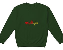 Zeilavontuur Sweater – Zeilen Is Leven – Unisex Sweater voor Dames & Heren – Origineel Cadeau