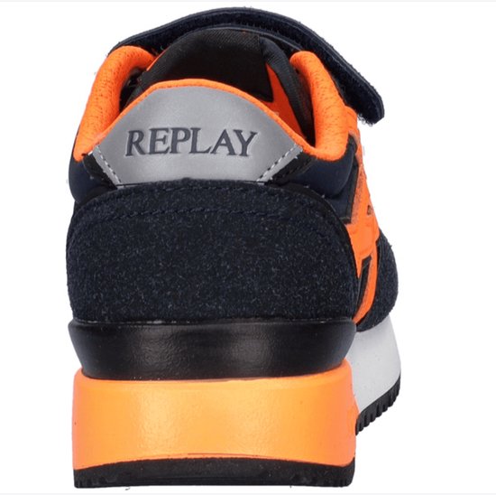 Replay - Fiber Jr Boy 7 - Jongens - Sneakers - Blauw - Maat 38