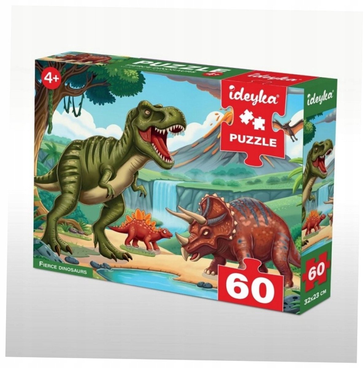Dino Puzzel 60 Stuk - Educatief en Leuk voor Kinderen vanaf 4 Jaar