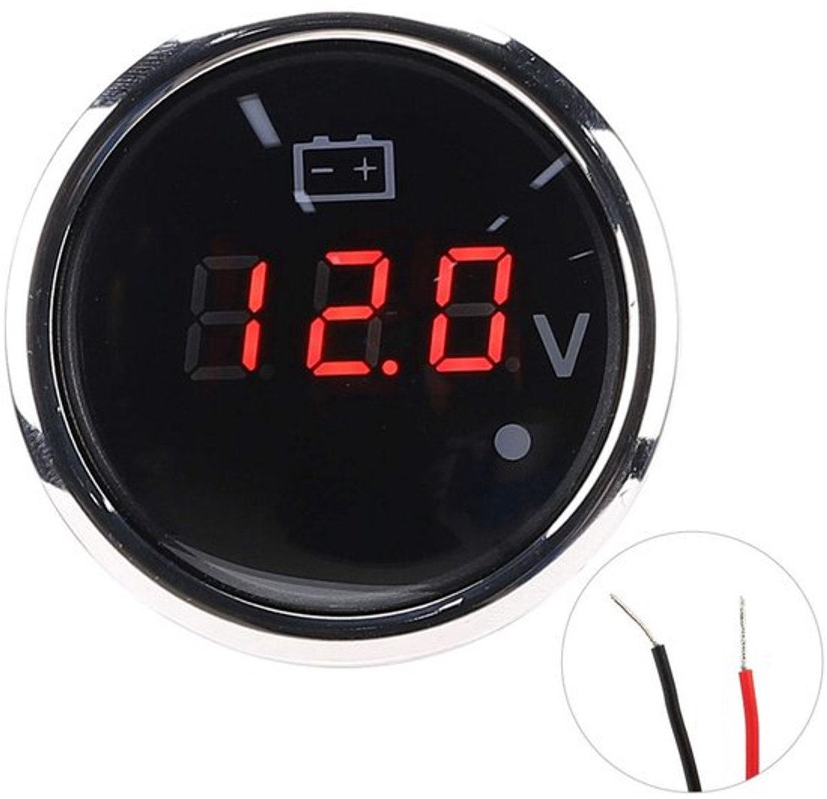 Dailygoody - Marine Voltage Meter - Accuspanningsmeter - Waterdicht