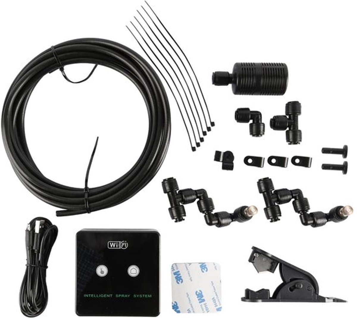 SPHProducts - 360° Verstelbare Wifi Regenwoud Tank - Intelligente Bevochtiger