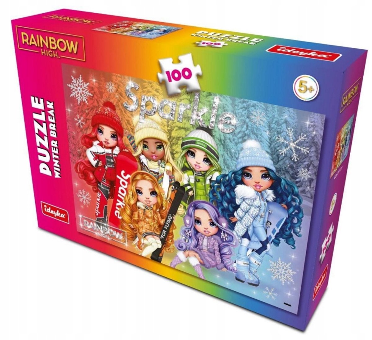 Rainbow High Winter Break Puzzel 100 Stukken