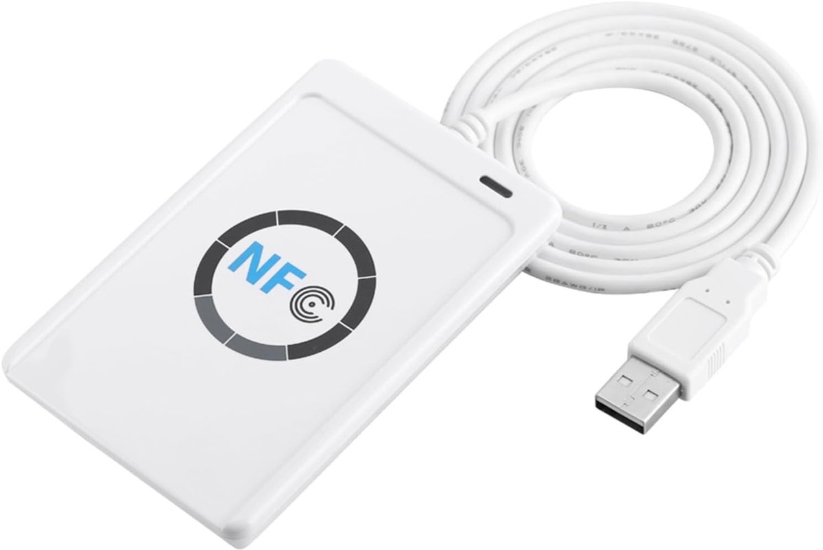 Intelligente RFID Lezer/Schrijver ACR122U met SDK en 5 Mifare IC Kaarten voor Contactloze Toepassingen