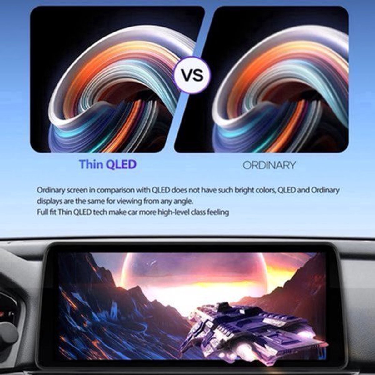 Digitaal Dashboard – LCD Display – Auto Panel – Cockpit Scherm – Multimedia Cluster – 10,25 Inch HD IPS – Plug & Play Installatie – Voor VW Scirocco 2004-2016