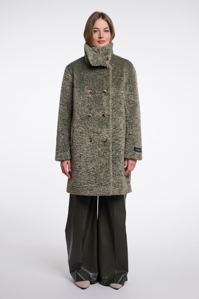 Rino & Pelle Jassen Ena coat Misty Basil