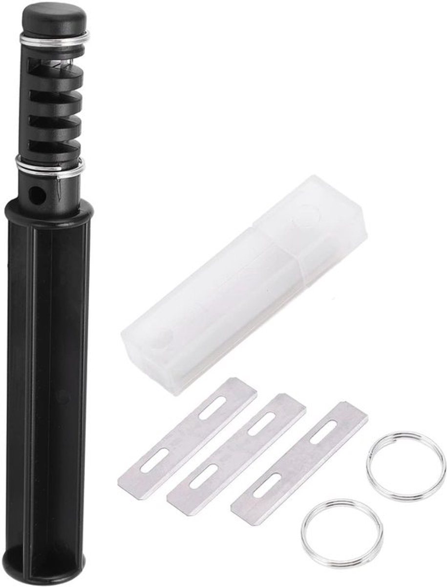 Dailygoody - Lace Maker - Snijgereedschap - Handmatig - Zwart - Lederen Roterende