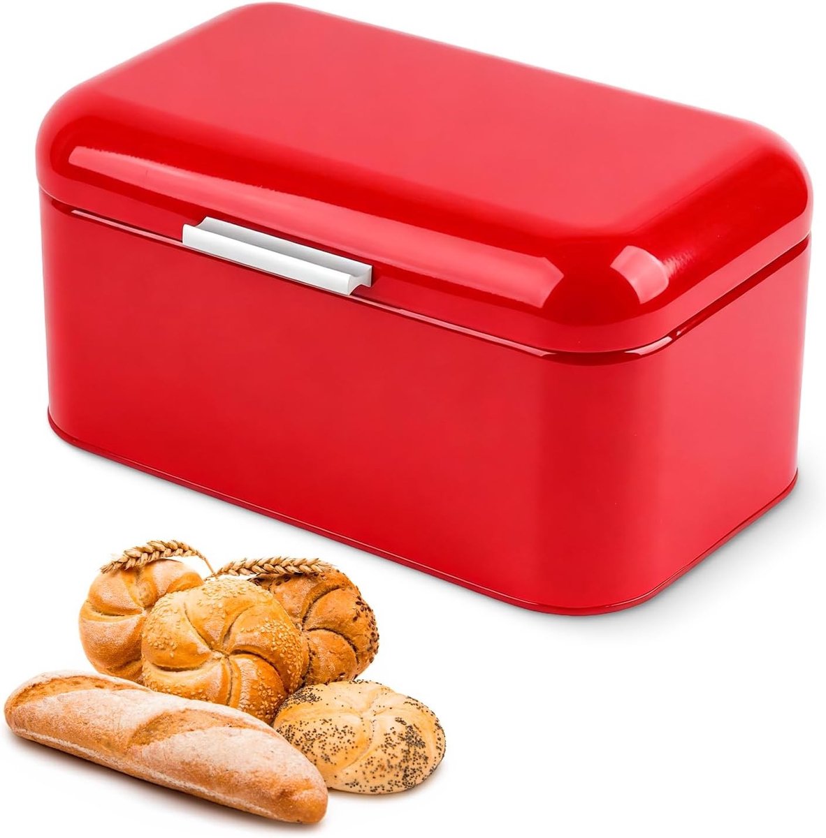 Metalen Brooddoos voor Keuken, Retro Broodopslag Container voor Organisatie en Versheid van Brood