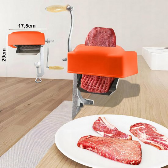 Professionele Gietersijzeren Vleeshamer voor Steaks en Kotelts van Renew Force — afbeelding 2