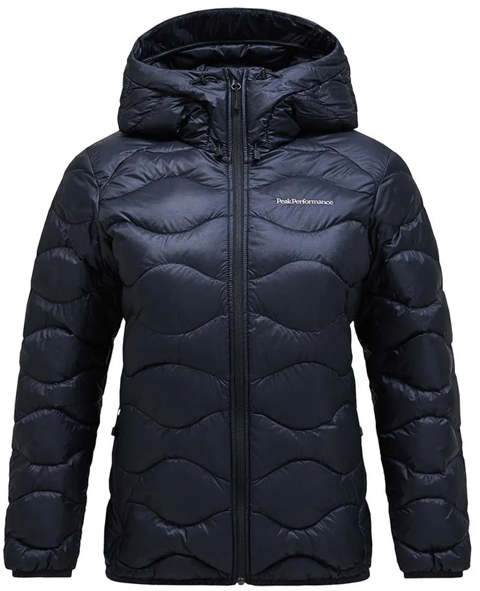 PEAK PERFORMANCE HELIUM DOWN HOOD JACKET WOMEN Black-L