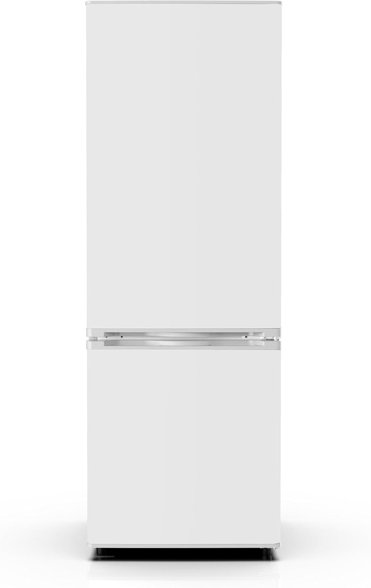 Kavora Koel-Vriescombinatie - Koelgedeelte 38L - Verstelbare Poten - Wit - 52cm x 50cm x 145cm
