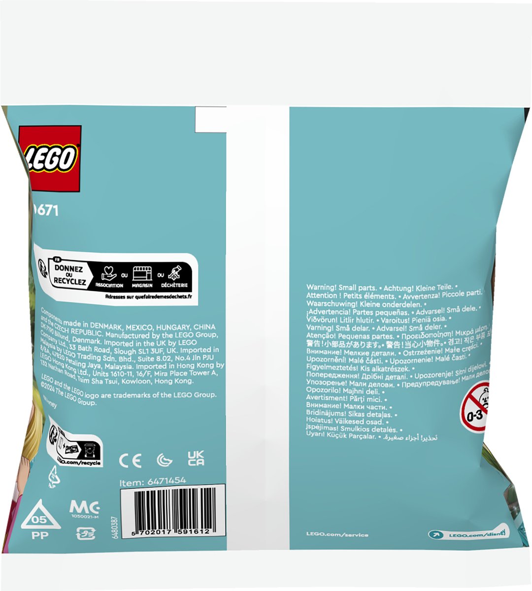 LEGO Disney - Aurora's speelplek in het bos Constructiespeelgoed thumbnail 3